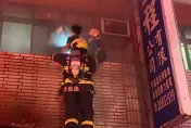 台中大甲凌晨住宅火警！　2孩童受困陽台嗆傷送醫