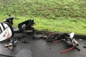 影/屁孩「測機車性能」競速飆車畫面曝光！白煙四起釀2死悲劇