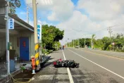 影/驚悚畫面慎入！台南暴衝重機連環撞　女騎士小腿慘遭撞斷噴飛6m