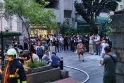 影/台中西屯集合住宅遭祝融　1人罹難民眾直擊「他家裡棉被在燒」疑為起火點