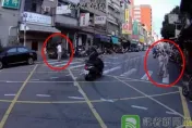 行人地獄！新竹母女過馬路　「36秒16輛車」都不禮讓