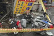 快訊/屏東機車撞進小吃店！瓦斯桶「倒地氣爆」5人受傷送醫