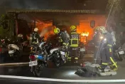 影/台中福德祠大火「土地公爺爺燒成灰」　信眾難過：對不起我們沒保護好