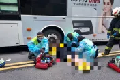 快訊/板橋嚴重車禍！女騎士頭卡公車輪下　命危送醫