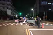 快訊/台中南屯「死亡車禍」！21歲外送員半夜騎車　慘遭計程車撞死