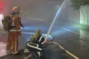 桃園觀音工廠竄惡火！74警消27車灌水搶救