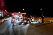 影/又是酒駕！7旬翁遭撞飛20m慘死　肇事駕駛「爬出水溝」嚇傻癱跪