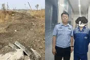 影/這也能偷！「水泥路面不見了」男偷2條馬路賣錢　警逮竊賊驚呼：真稀奇