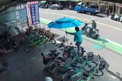 影/台中租車行遭潑不明液體！業者控「非首次犯案」　警不排除同業糾紛