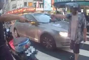 醉阿北手持扁鑽擋車鬧街　挑釁嗆警「你給我開下去啊！」遭壓制逮捕