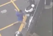影/妻多餵15cc的奶！淡水莽男街邊揍人「呼巴連擊」　殘暴毆枕邊人影片曝