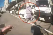 影/失聯移工拒檢拔腿狂奔　土城警負傷追逐300米逮人