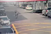 影/哨兵模式全都錄！Ubike擦撞特斯拉落跑　車主怒提供警方影像追兇