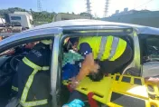 南投4口家出遊變喪事！休旅車連挨兩撞、砂石車擠爆車體　16歲少年不治