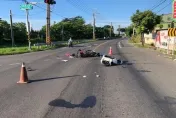 快訊/高雄大寮死亡車禍！2機車路口碰撞　40歲騎士傷重不治