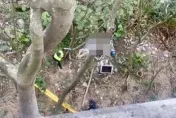 快訊/新北泰山公園路護欄下驚見男屍　警封鎖現場採證中