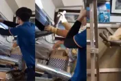 冷氣通風口經見「有蛇出沒」！　屋主家人嚇傻：好大隻