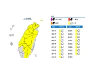 快訊/雨彈來了！19縣市大雨特報　低窪地區防淹水、山區溪水暴漲