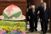 影/布林肯哭哭…季辛吉訪陸獲高規格宴請　現場佈置曝光！百顆壽桃寓意百歲誕辰