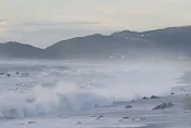 快訊/海上警報已發佈！杜蘇芮步步進逼　花蓮南濱外海已現長浪
