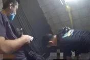 影/壓制片！警扮買家約毒販面交　樓梯間纏鬥強勢逮人