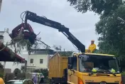 杜蘇芮災情/風狂雨驟！台東鯉魚山樹壓車、民宅水淹小腿高