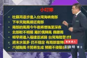 杜蘇芮動向/別認為送來一個颱風假！彭啟明揭南台灣「雨勢最劇烈時候」　呼籲快防颱
