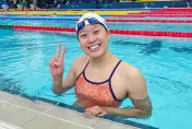 世大運/「台灣蝶后」黃渼茜游進16強　莊沐倫100仰「吊車尾」晉級