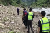 影/生死一瞬間！阿里山8人溯溪3人遭沖走　45歲女頭部受創送醫