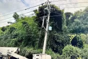 快訊/南投台電維修工遭高壓電擊、人掛電桿上　送醫搶救不治
