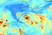 卡努動向/「卡努」整個消風了！結構微縮又醜　他提醒「風場還是很大」