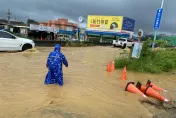 卡努颱風帶來超大豪雨 新竹市災害應變中心提升二級開設