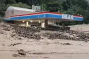影/「最悲情加油站」4度遭土石流穿心吞沒　這次損失上看700萬