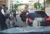 影/鎮暴槍都出來了！北投莽男被超車亮傢伙攔車　落網扯「打流浪狗用」