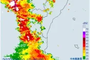 快訊／國家警報響了！大雷雨狂轟2縣市　這7區要注意