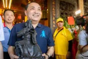 不只發影片！參加遶境侯友宜在關公面前承諾：用生命捍衛國家人民