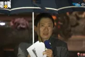 中天《廟口開講》下大雨「攏嘸離開」！彭華幹主持感動哽咽民眾暖心相挺