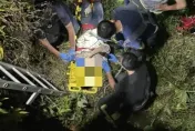 無照夜騎自撞護欄栽下溝！貢寮17歲少年大腿「刮出10公分血痕」