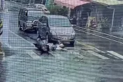 影/騎士等紅燈突昏厥倒地　休旅車綠燈油門一踩「輾過頭胸」當場亡
