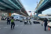 快訊/上班遇死劫！新莊女騎士遭右轉貨車碰撞　當場拋飛慘死