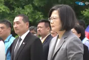 影/同登金門紀念八二三砲戰65周年　蔡英文、侯友宜互動曝光