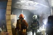土城暗夜公寓火警2人送醫　疑工具鋰電池充電未拔釀禍