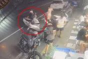 影/沒拔鑰匙！彰化男宵夜買滷肉飯　不到10分鐘機車遭竊
