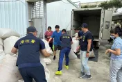 影/海巡署破雲林、臺中私菸工廠　菸絲價值逾2千萬元
