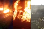 影/「吞噬整列車廂」！印度火車站起火已致10死20傷　疑乘客偷帶瓦斯桶煮咖啡釀禍