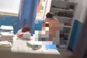 影/很懂玩！男女大生「教師辦公室鋪床狂啪」　老師敲門嚇軟喊：等一下再2分鐘