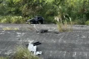 抓交替？台中「飛車越堤」衝下70米溪岸、夫傷妻爆頭亡　2周前同地火燒車雙屍