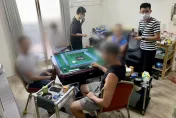 影/租公寓當職業麻將場抽頭　警破門搜索當場逮5人