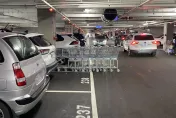 好市多亂象+1！中和店手推車整排佔車道　網嘆：教育失敗
