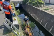 快訊/台南62歲男受困3米深排水溝　躺一夜失溫險喪命